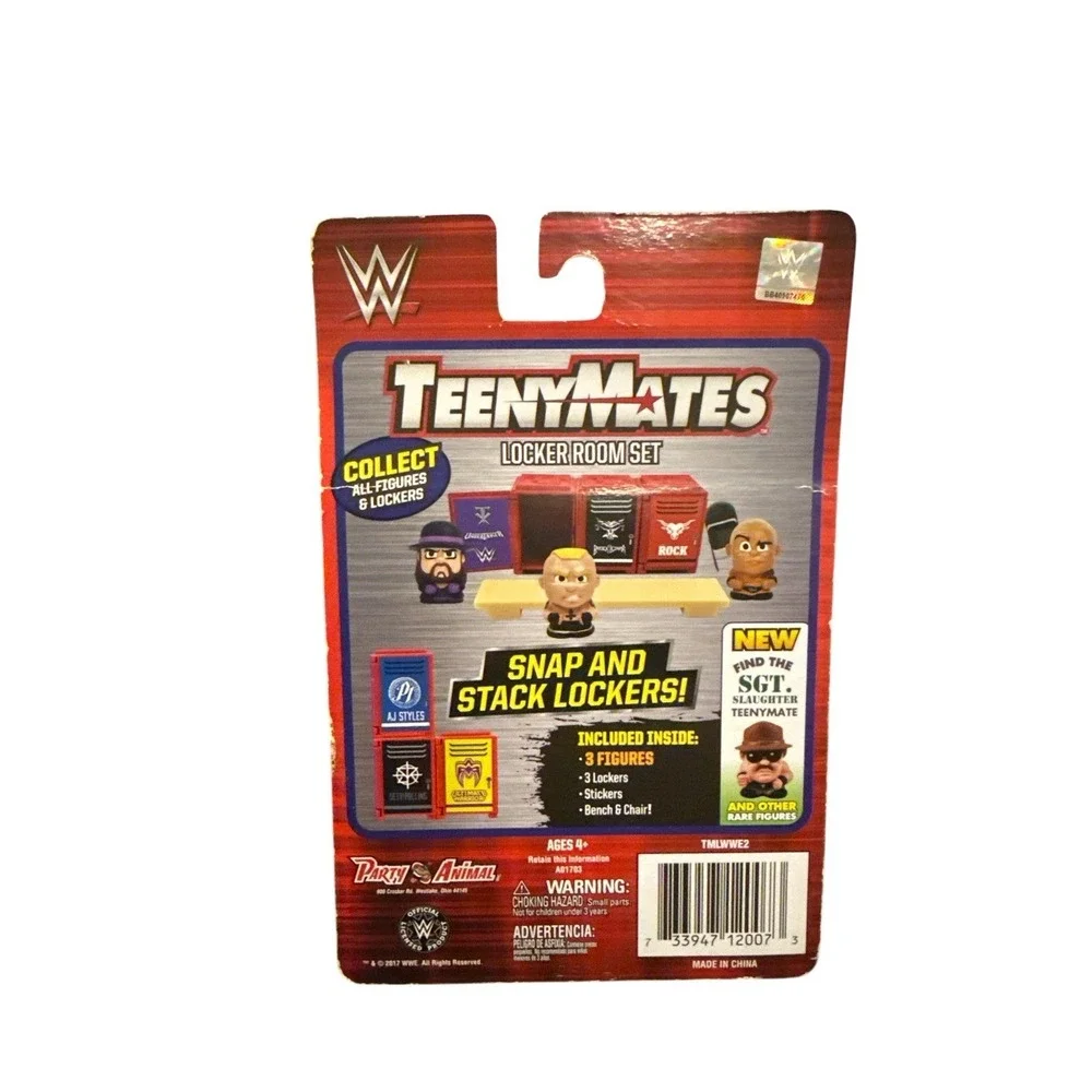WWE‎ Wrestling TeenyMates Finn Balor Locker Room Set Accessory Pack